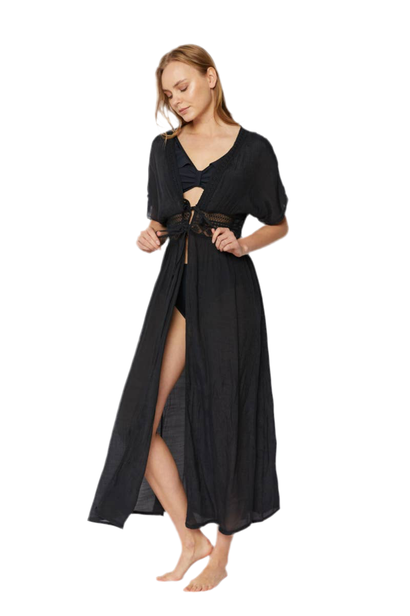 Swim cover up Long Caftan