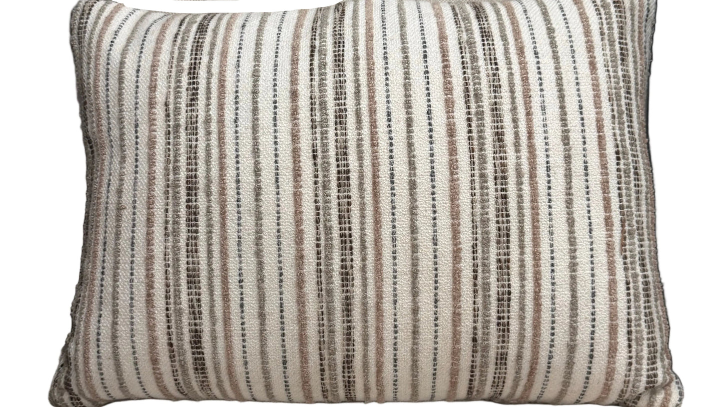 12" x 14" Striped Throw Pillow