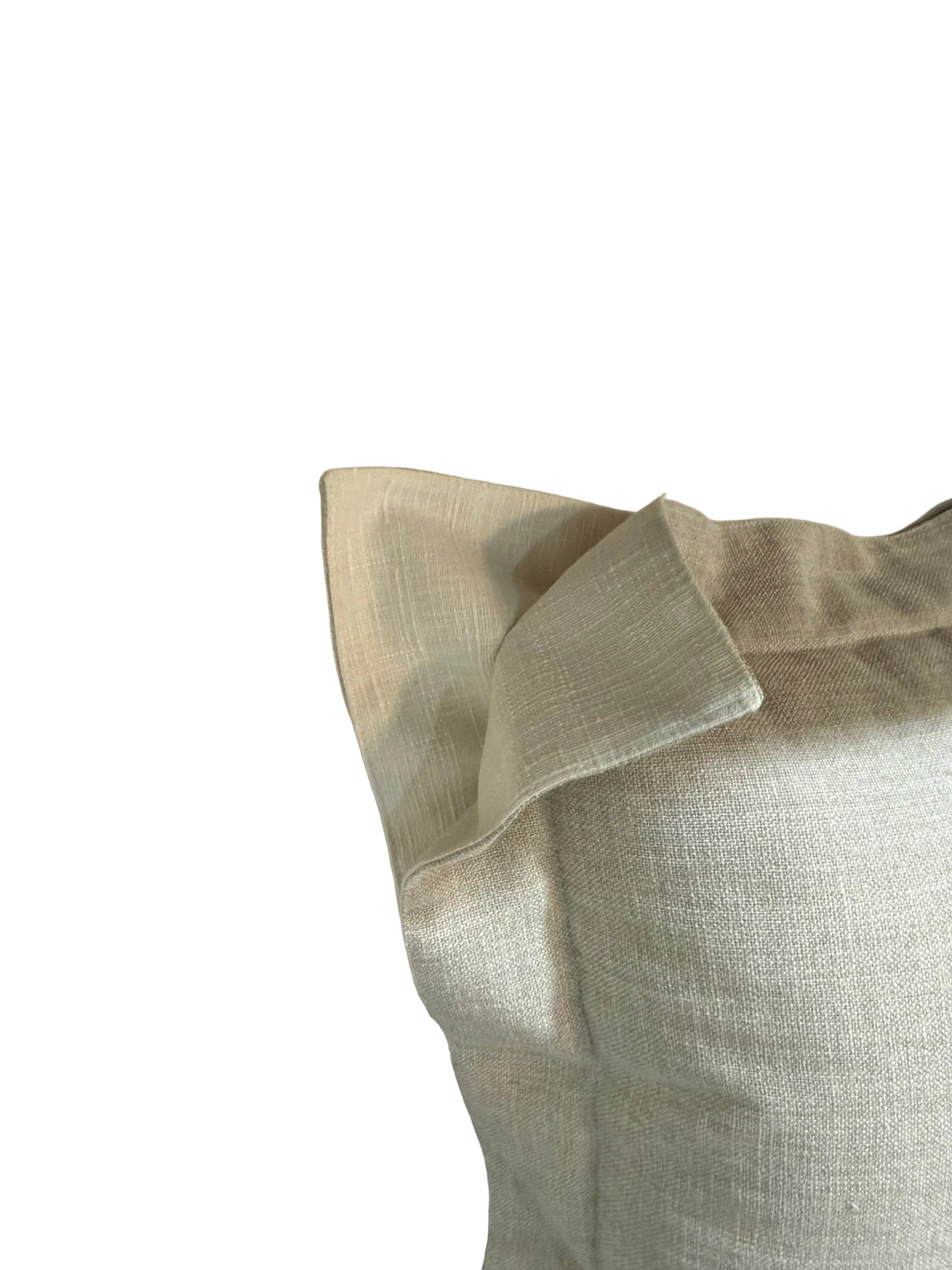 Pillows Flange Beige 20x20