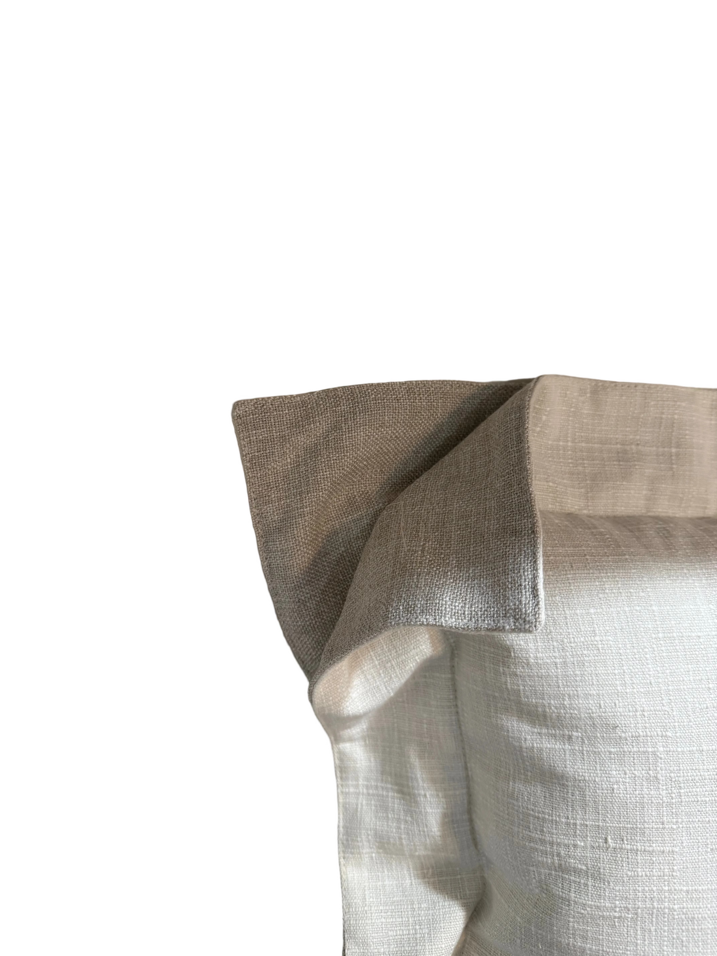 Pillows Flange White 18x18