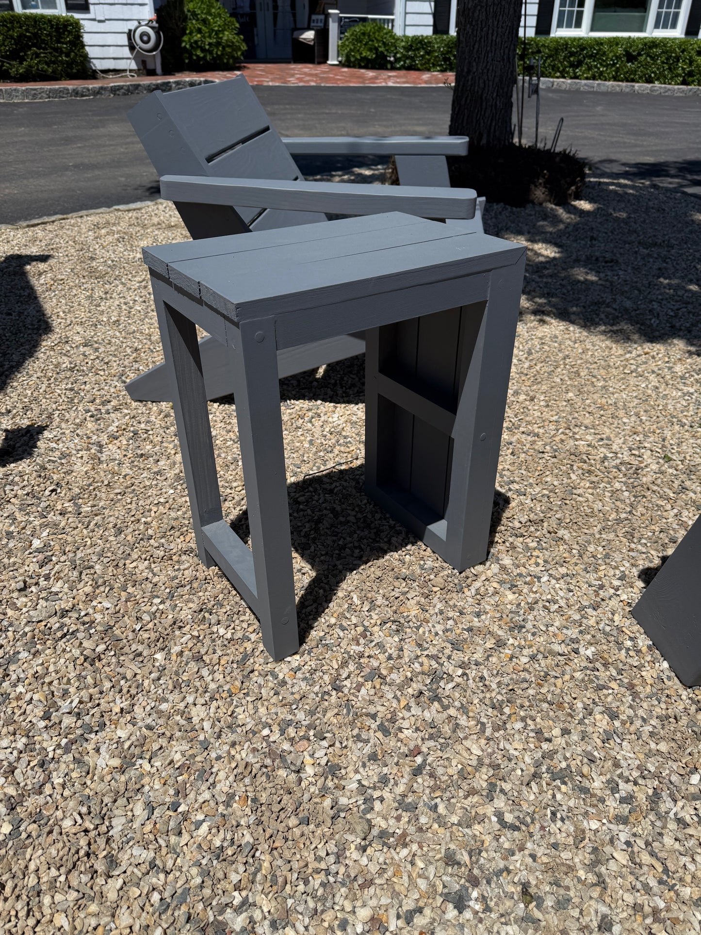 All Custom Woodworks Waterfall End Table