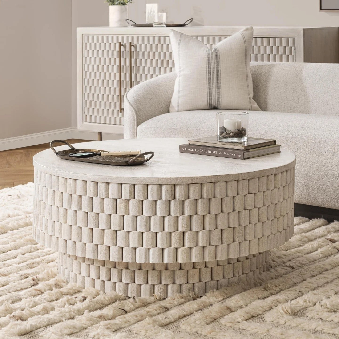 Norwood Coffee Table with Casters