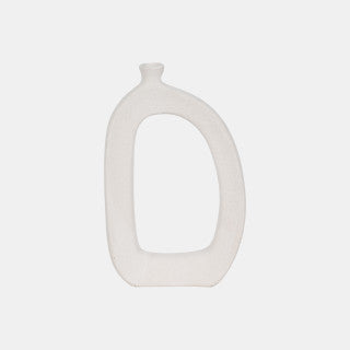 Sagebrook Accessories: 11" Open Cut-Out Rough Vase
