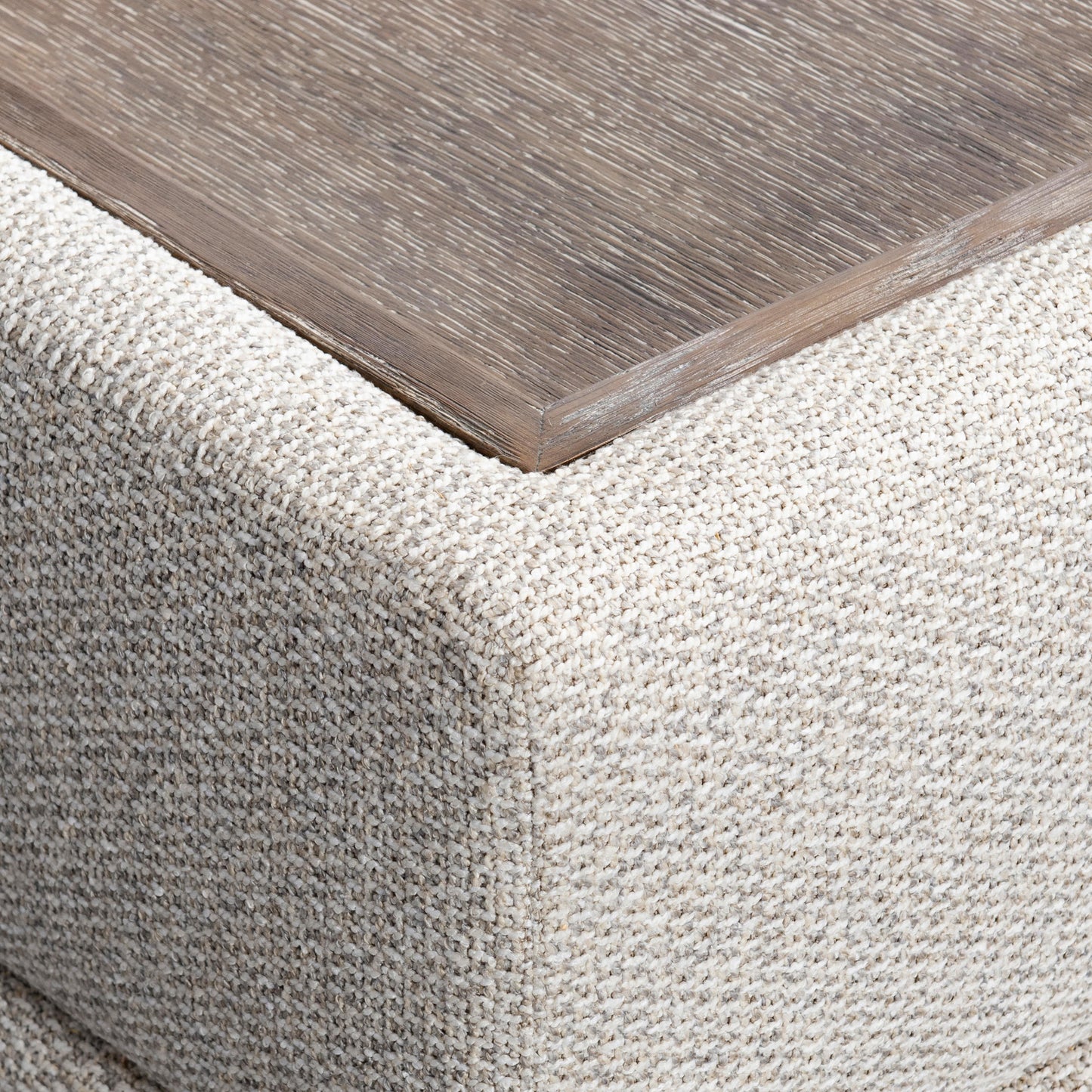 Bernhardt Vista Fabric Ottoman