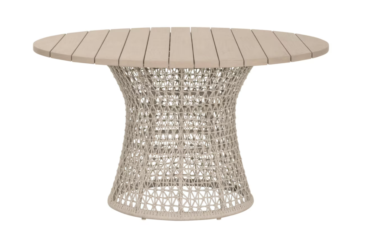 Knit Outdoor 54" Round Dining Table