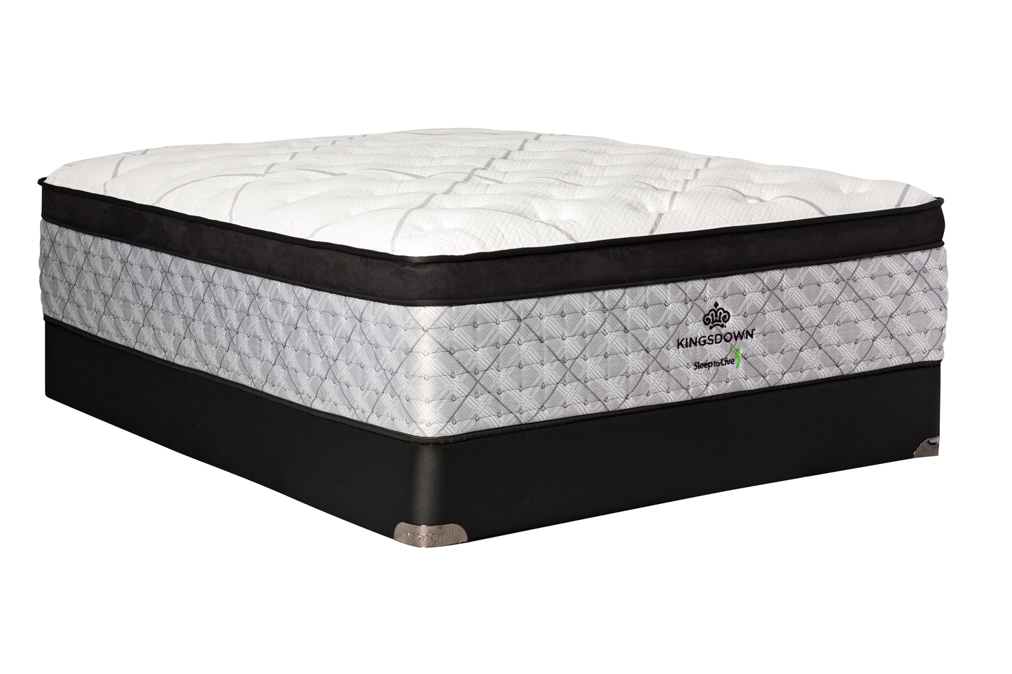 Kingsdown Eurotop Green/Red Queen