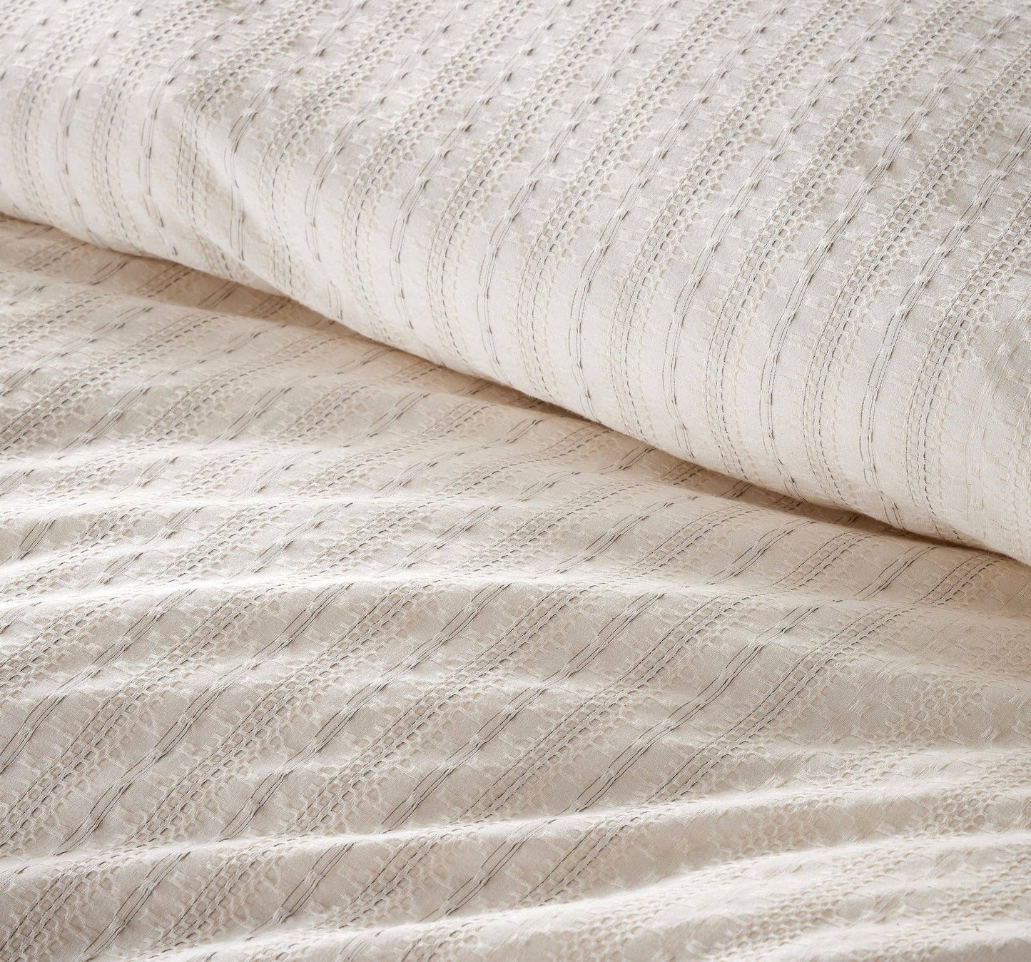 Dobbly Waffle Bedding Set
