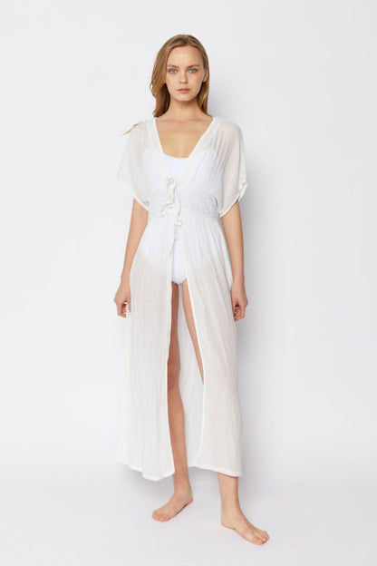 Swim cover up Long Caftan