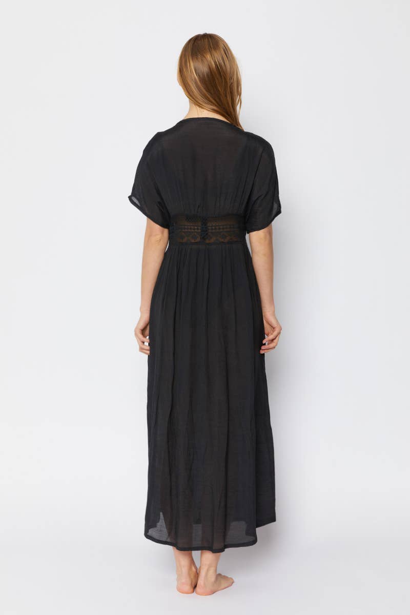 Swim cover up Long Caftan