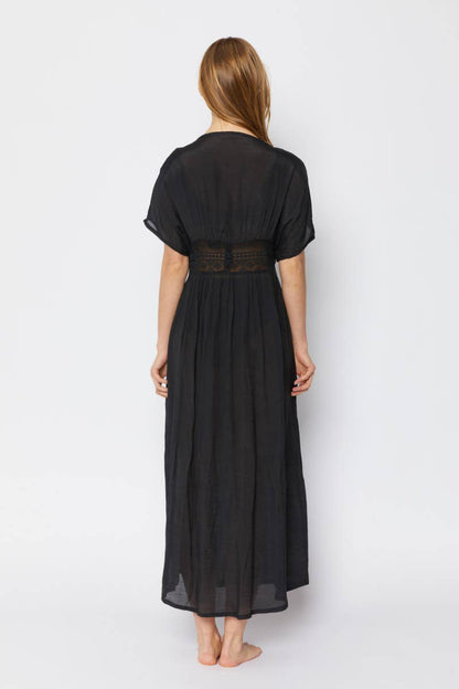 Swim cover up Long Caftan