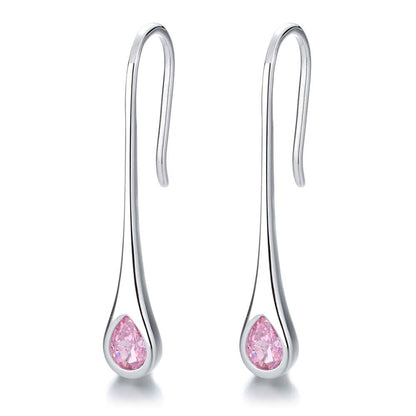 Silver Pull-through Earrings