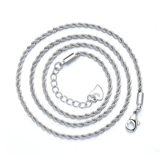 Italian Silver Rope Chain
