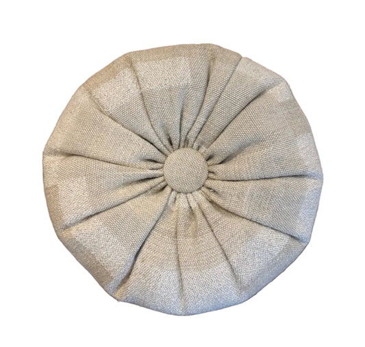 Geometric 12" Round Starburst Pillow