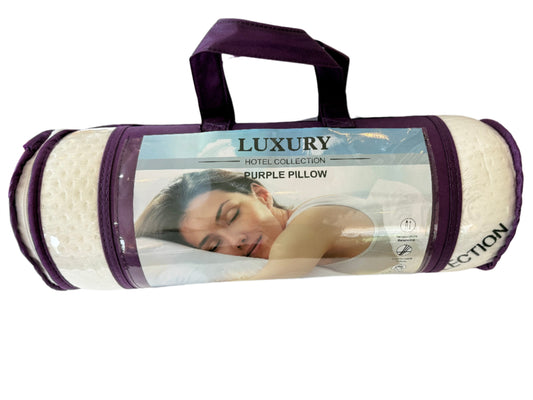 Luxury Hotel Collections Purple Pillow