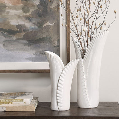 Leafscape Vases, S/2