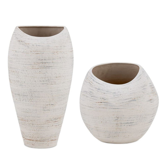 Inara Indoor-Outdoor Vases, S/2