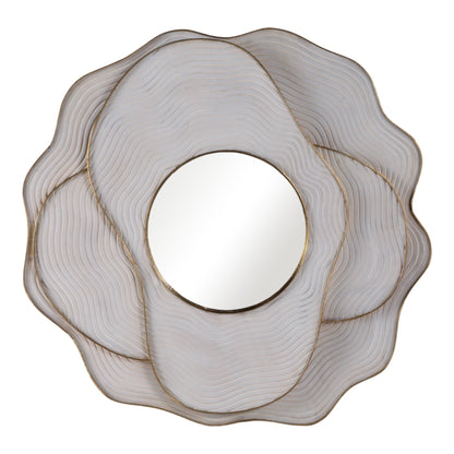 Kearny Layered Wood Wall Mirror
