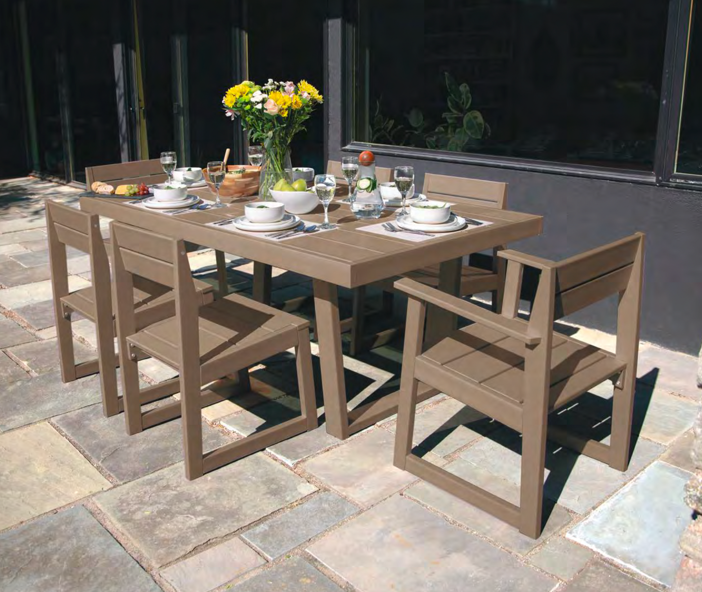 Sunrise Coast Outdoor Modern Dining Set