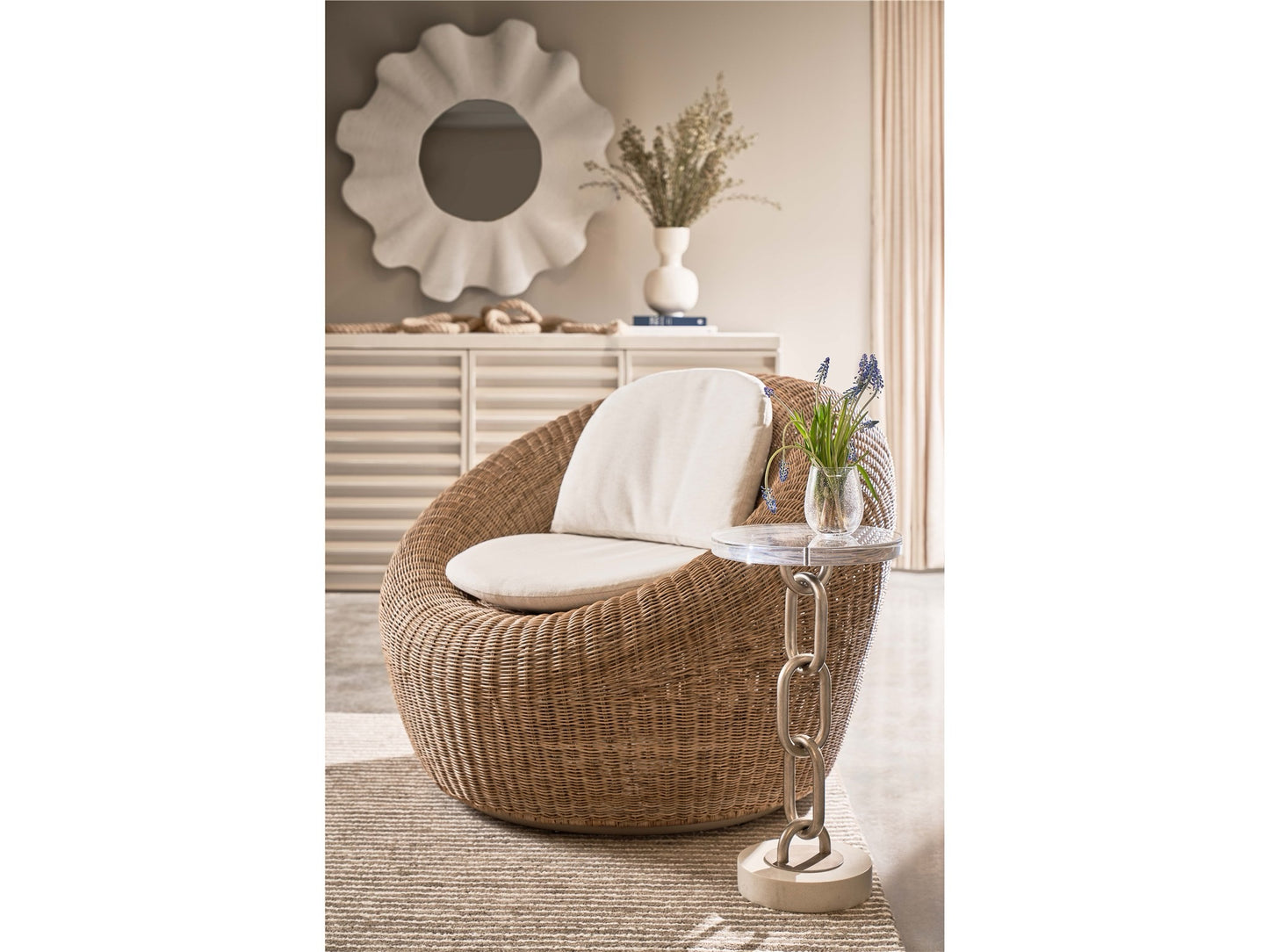 Sea Pod Swivel Chair