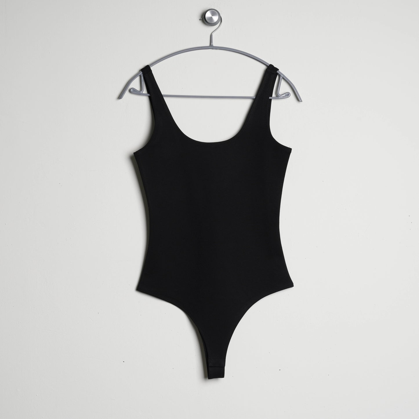 Basic Ponte Bodysuit in Black