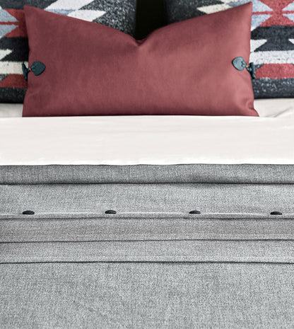 Andes Pleated Duvet Cover