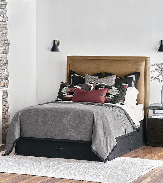 Andes Pleated Duvet Cover