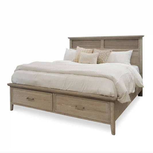 Lineage Collections Cape May Storage Bed Queen
