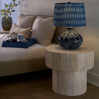 Notch Round Side Table