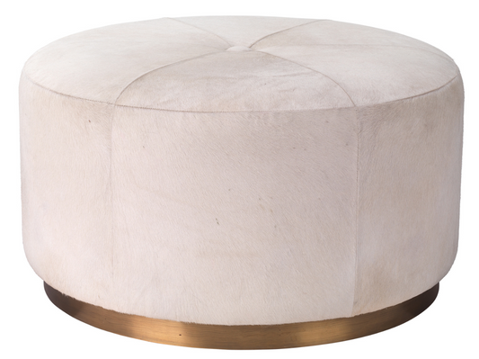 Thackeray Round Pouf, Large