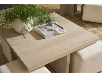Dockside Cocktail Table with Ottoman