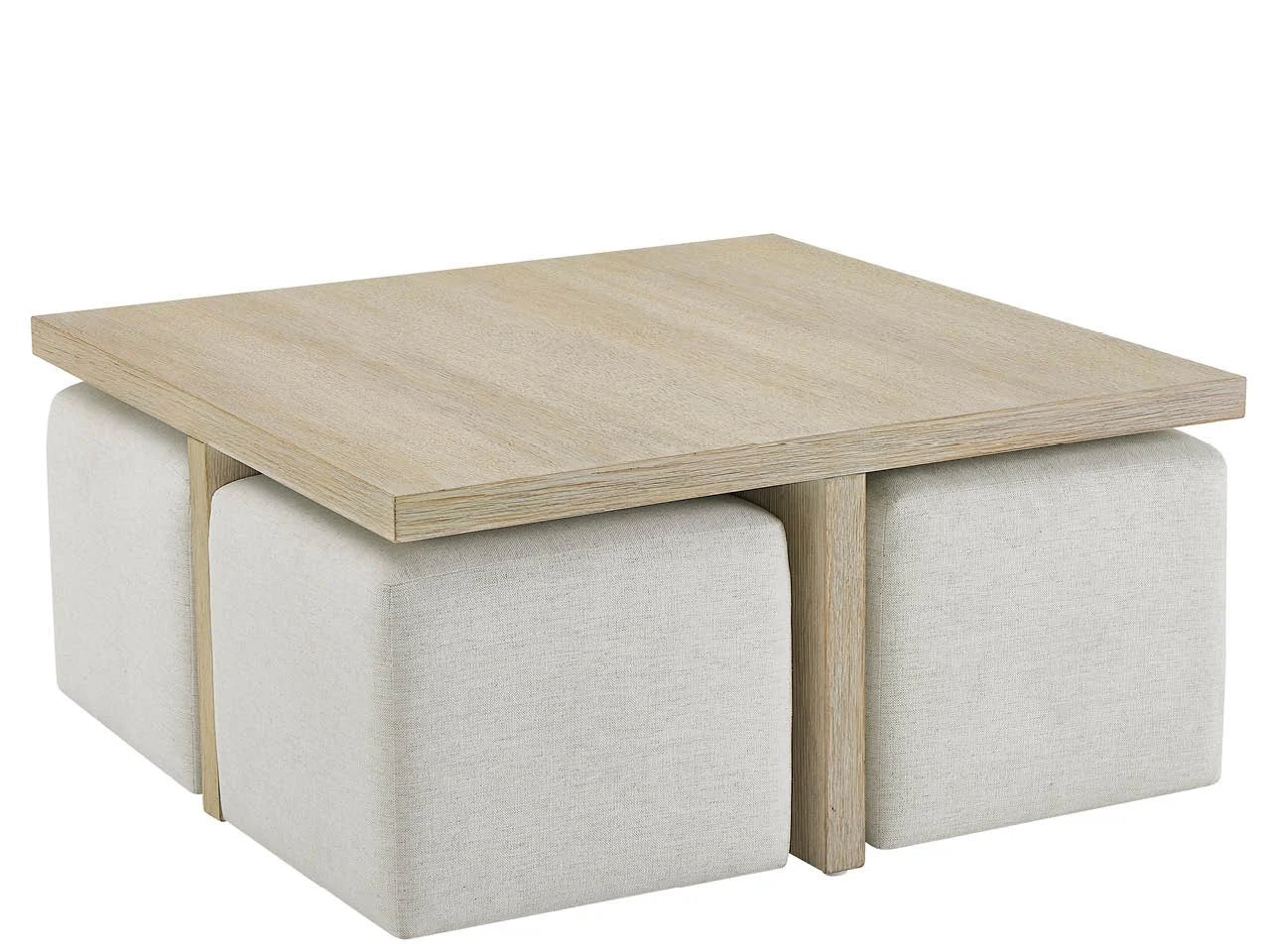 Dockside Cocktail Table with Ottoman