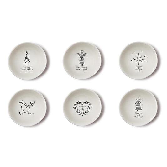 Two's Company Christmas Bowl