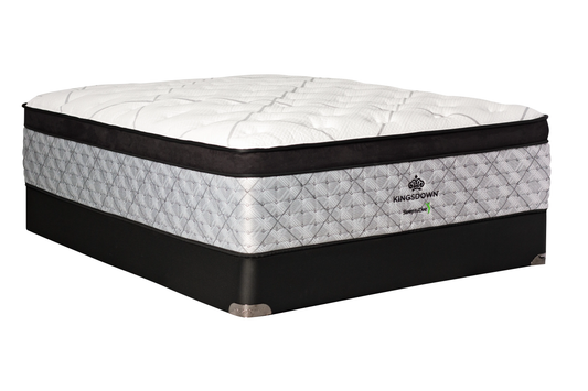 Kingsdown Eurotop Green/Red Queen